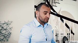 this teen cums so hard squirting on old man's big dick