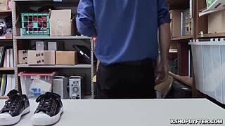 gracie may green rides huge cock reverse cowgirl in shop 🔥🍆💦