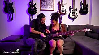 Naughty Latina Student Fucks Music Teacher