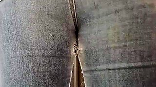 Hidden cam catches latina sis spreading ass cheeks to pee?