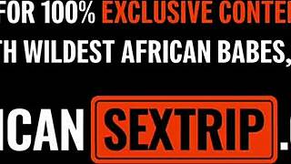 Does Sexy Ebony College Teen Skip Class to Ride American Boyfriend's Monster Cock?