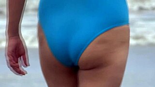 Latin Step Mom Fucks Best Friend's Son on Beach Hard