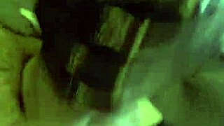 tattooist drains my swollen balls mid-session tease