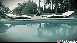 Jillian Janson, why masturbate your wet pussy outdoors?