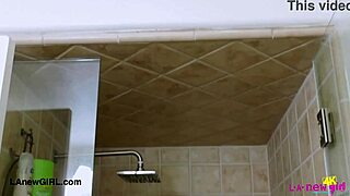 Drop-Dead Blonde Shower Photoshoot Turns Into Horny Casting