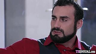 stepsons hard cock slams skinny shemales tight anal