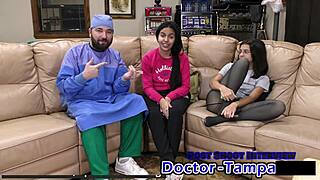 Dr Tampa handles alix avery's problematic patient roleplay with closeup moaning tits