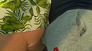 stranger gropes tight czech ass on bus fills panties cum