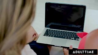 milf reagan foxx teaches lena paul big tits scissoring and tribbing