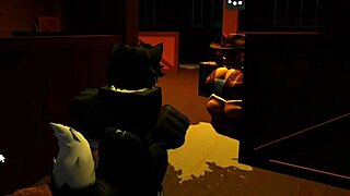 Who's milking this big-dicked wolf while getting fucked cowgirl and doggystyle?