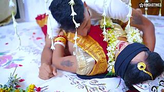 Blindfolded Bride Bhabhi's Secret Devar Wedding Fuck