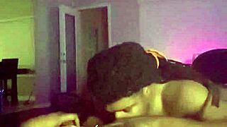 ebony dude barebacks wet pussy after sloppy blowjob and licking