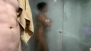 Behind The Scenes: Campanita Maria And Andres Acosta Shower Fun