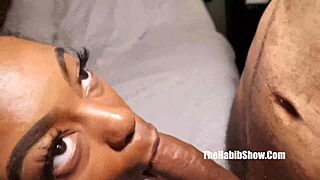 amateur ghetto slut deepthroats rickos monster bbc swallowing deep in nuts