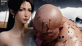 Chaste hentai beauty deepthroats cum swallows and takes facial blast?