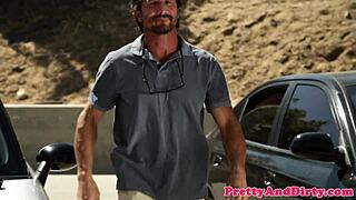 Glam Stepdaughter Craves Buddy's Cock In Taboo Spooning