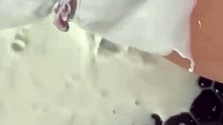 exotic arab teen next door strips teases and squirts in los angeles shower fantasy