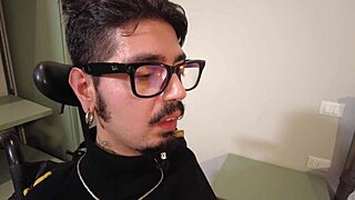 french curly slut francesca submits to disabled coach's domination roleplay