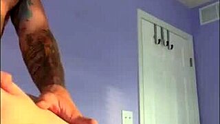 wanna watch strong guy pump monster cock deep in petite 18+ tight pussy for creampie closeup?