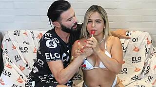 Annie Marin's Cute Colombian Ass in Spicy Casting Interview