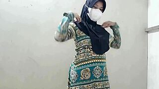 Neighbor's wife bent over fucking while husband works away