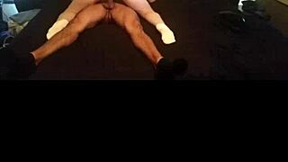 horny teen girlfriend rides friend cowgirl in homemade voyeur side chick compilation