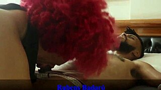 horny dp with half bros in red sheer 🔥🍆💦