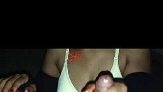 Desi wife sucks husband's cock like lollipop deep.