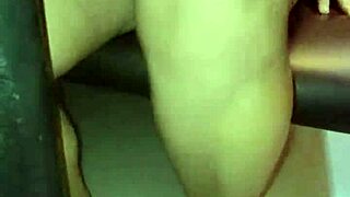 Peruvian big ass mature teacher flashes tits outdoors in lingerie pt 1