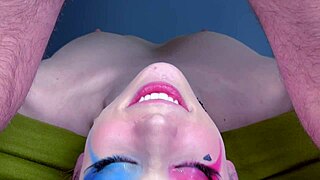 Sloppy Gagging Deepthroat Chokes Huge Cock Cumshot