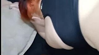 Redhead Brazilian Milf Drools on Cock Begging for Deep Thrusts