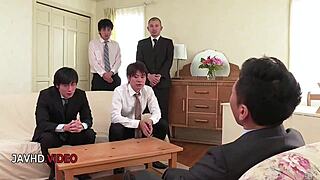 Busty Japanese Office Babe Hides Sultry JAV Blowjob Skills