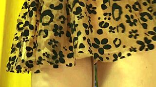 pretty teen in miniskirt forgets panties showing off her tight puffy pussy lips