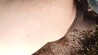 daisyjo1975 pegs guy hard outdoors in retro blue film