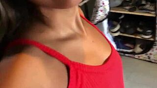 Saw her in the kitchen and couldn't hold back