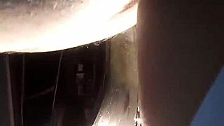 daisyjo1975 pegs guy hard outdoors in retro blue film