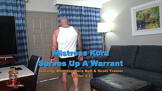 KORA BELL begs GIVE ME ALL YOUR CUM every last drop scene 3