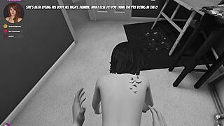 Girlfriend's swinger birthday party game with friends