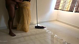 devar teases indian maid's curves before wild fuck