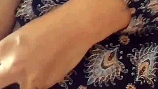 damn this latina with big ass and tits rides black and white cocks in trio