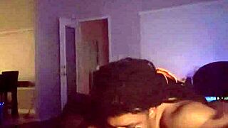 ebony dude barebacks wet pussy after sloppy blowjob and licking