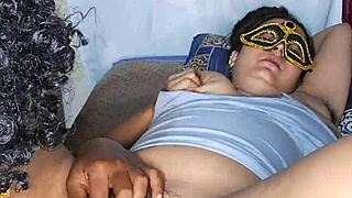 desi alisha bhabhi's juicy pussy gets licked till she moans