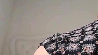 damn this latina with big ass and tits rides black and white cocks in trio