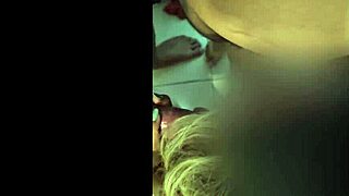 married pr exec slurps two cocks at gloryhole before anal