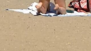 ever catch a pink princess shaking ass on candid beach hidden cam?