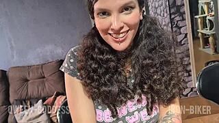 She Learns Blowjob Skills with My Guidance Short