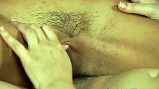 Can this gorgeous babe handle her lesbian milf friend's fingering frenzy?