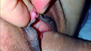 check out this milf's beautiful wet pussy up close