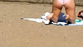 ever catch a pink princess shaking ass on candid beach hidden cam?