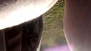 daisyjo1975 pegs guy hard outdoors in retro blue film